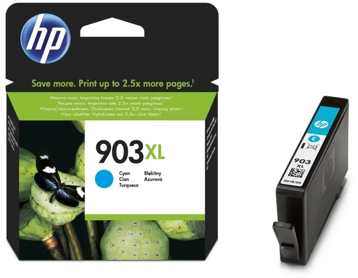 HP 903XL Cyan High Yield Original Ink Cartridge – T6M03AE