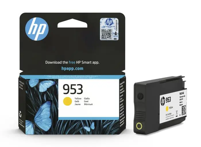 HP 953 Yellow Original Ink Cartridge – F6U14AE