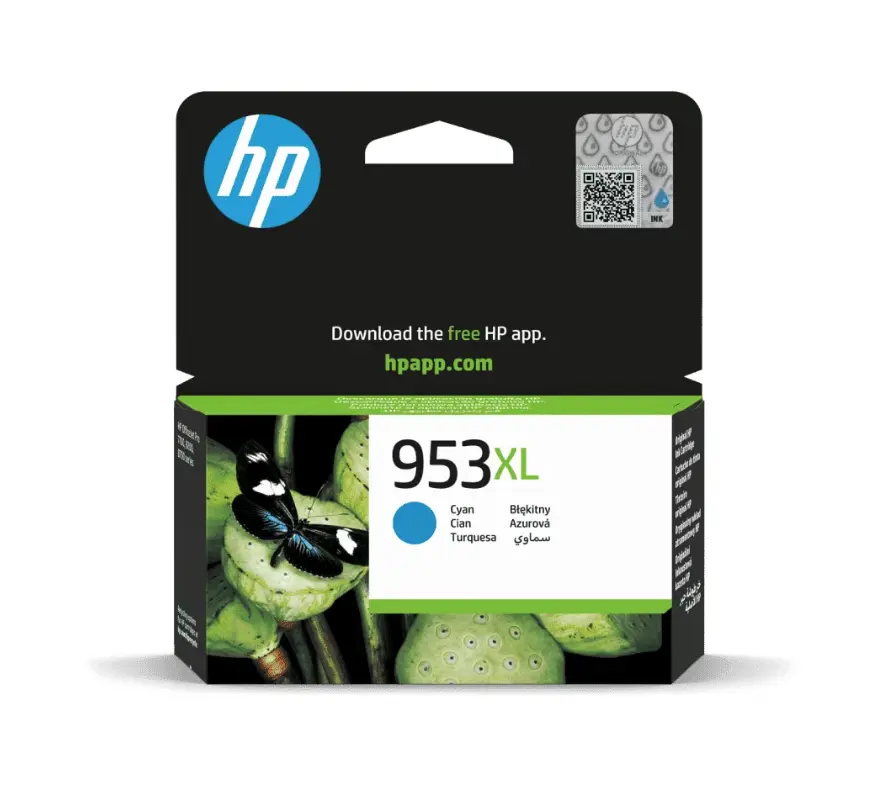 HP 953XL HY Cyan Original Ink F6U16AE 