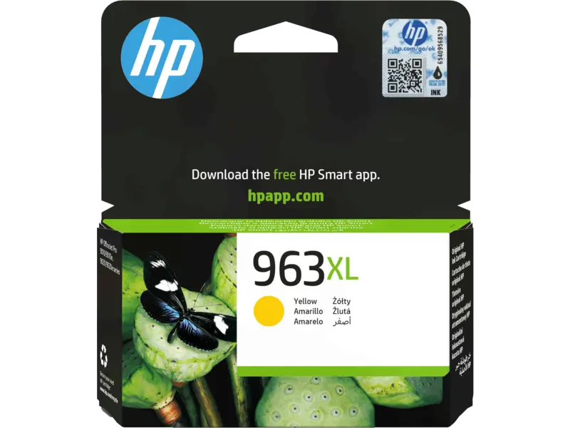 HP 963XL Yellow High Yield Original Ink Cartridge – 3JA27AE