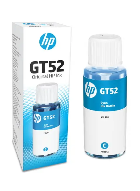 حبر اتش بي GT52 سماوي (Cyan) – رقم M0H54AE