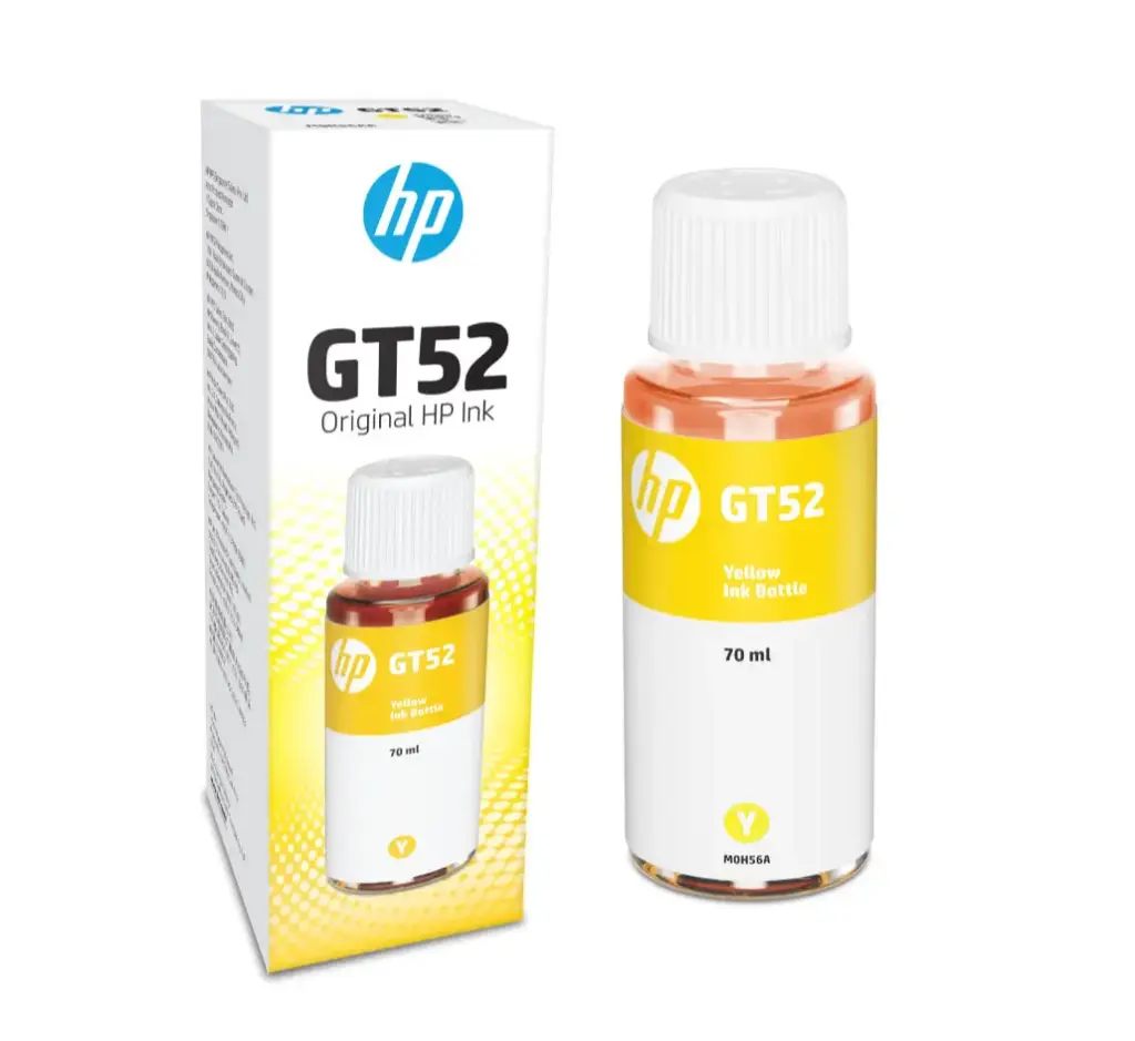  HP GT52 Yellow Original Ink Bottle M0H56AE 