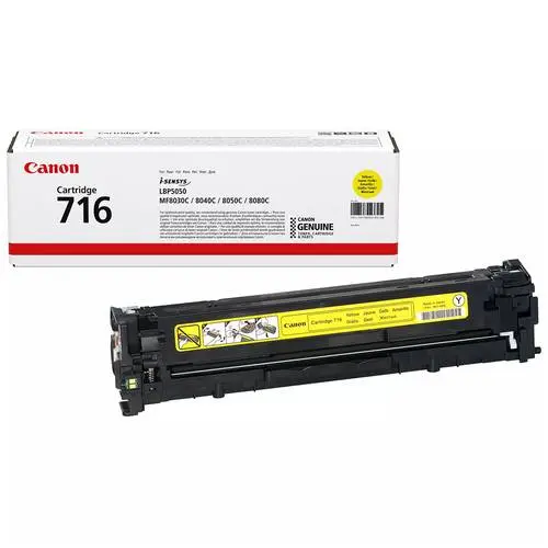 Canon716 Yellow Toner cartriddge 