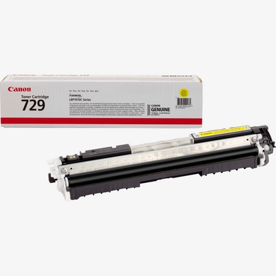 Canon 729 Yellow Toner Cartridge  