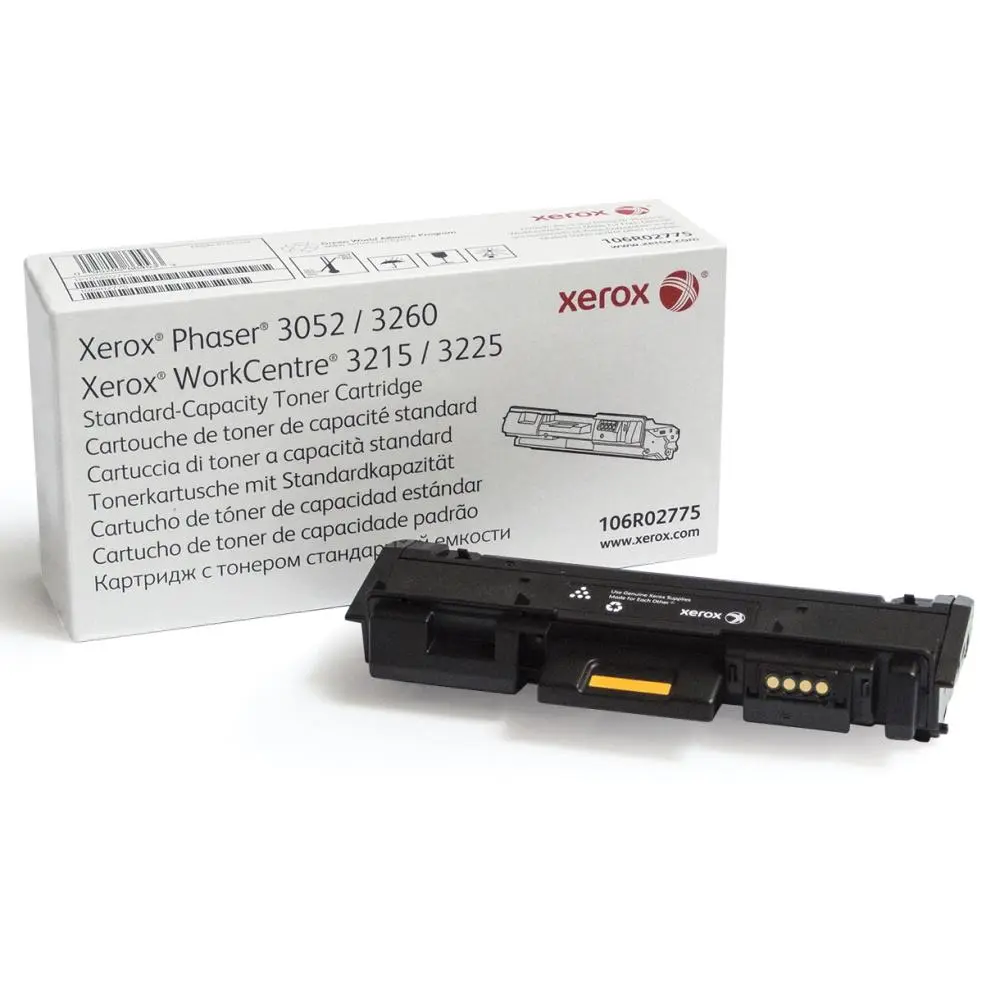 Xerox 106R02775 Black Original Standard-Capacity Toner – Phaser 3260, WorkCentre 3215/3225