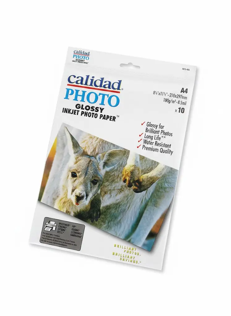 Calidad Photo Glossy A4 165g Paper (521GG)