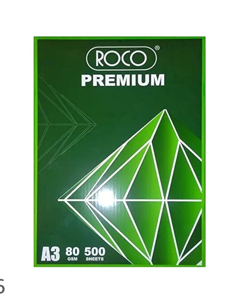 Roco A3 Paper Ream (500 Sheets) – Made in Indonesia