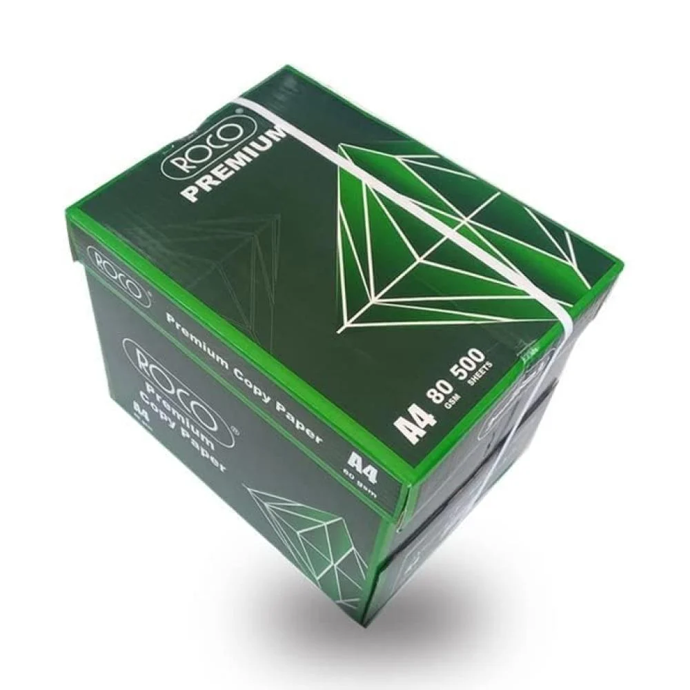 Roco A4 Paper Carton (5 Reams / 2500 Sheets) – Made in Indonesia
