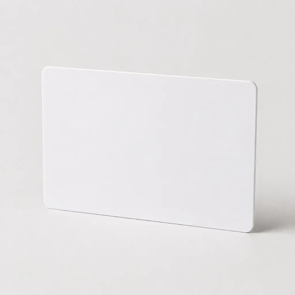 Blank White PVC ID Card 30 mil – Single Card