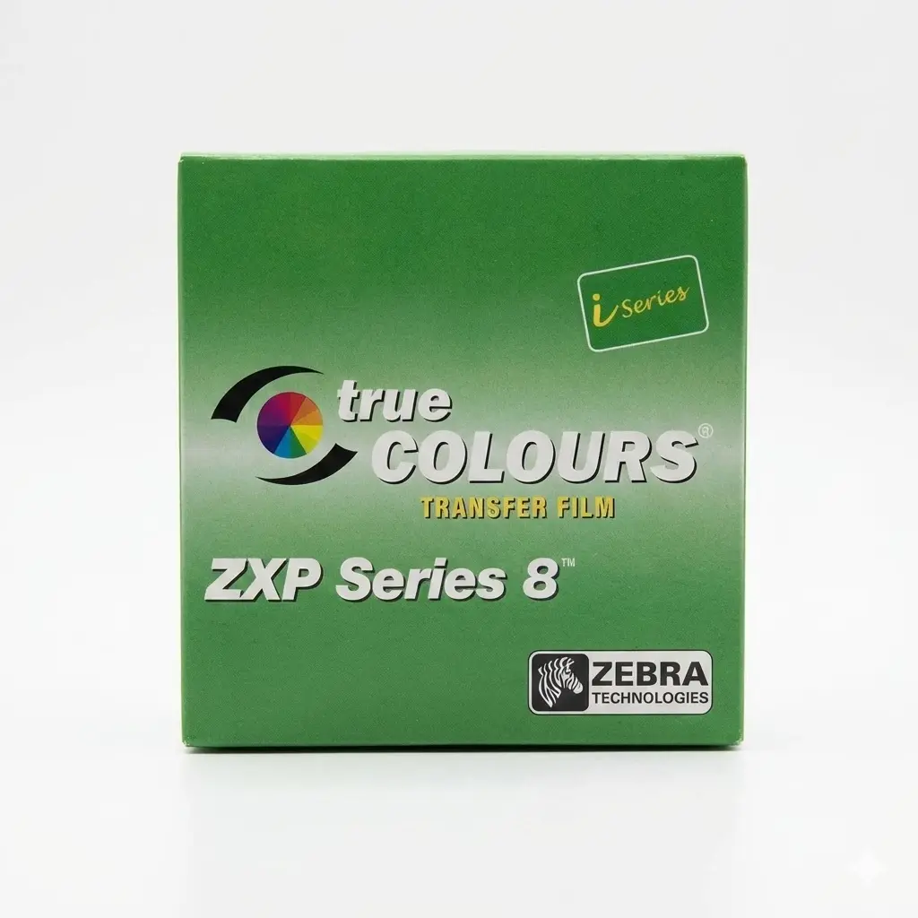 Zebra Technologies Clear True Colors I Series Transfer Film – ZXP Series 8 Compatible (1250 Prints) -800012-601