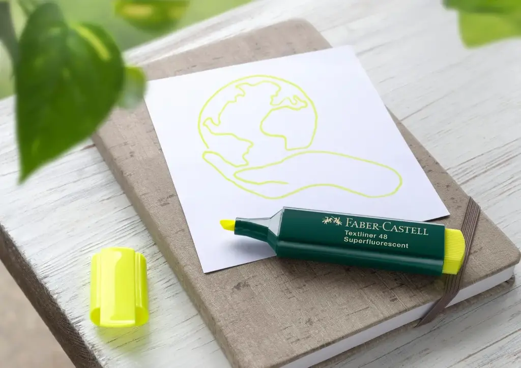 Faber Castell Text Liner 48 Highlighter-  Yellow