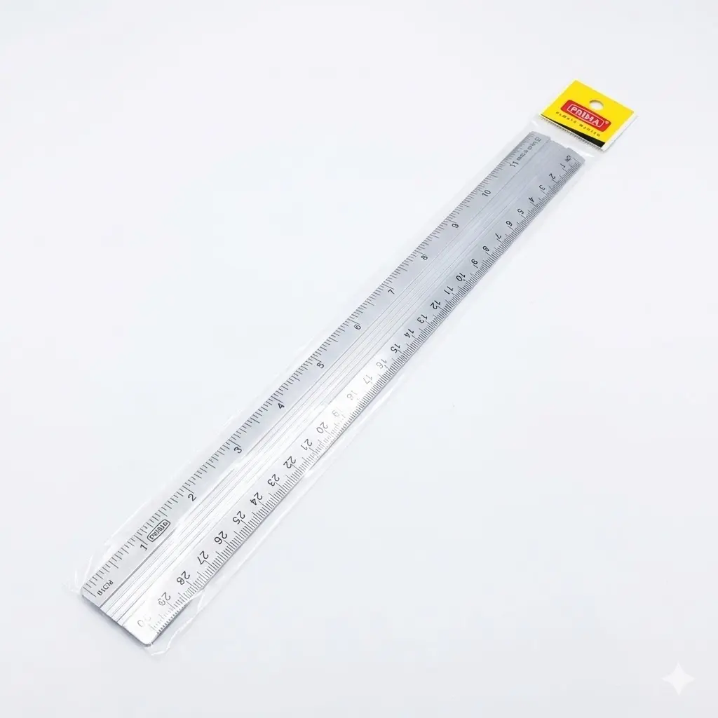 Prima Aluminum Ruler 30cm
