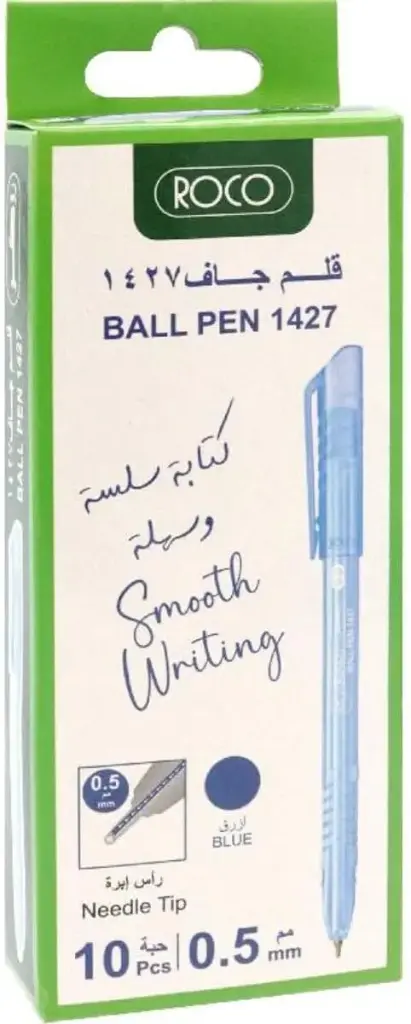 Roco Ball Pen 1427 0.5mm Blue – Code: RQ-285073