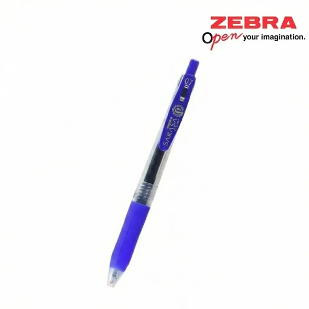 Zebra Sarasa Clip Gel Pen 0.7mm – Blue