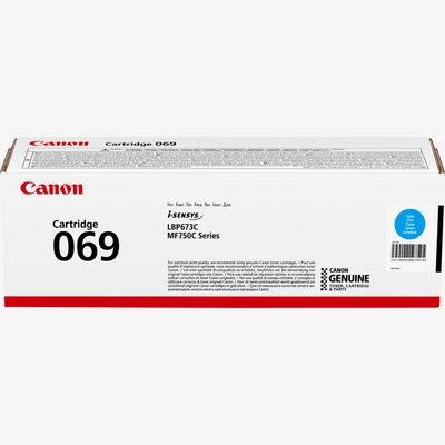 Canon 069 Cyan Original Toner Cartridge