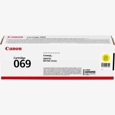 Canon 069 Yellow Original Toner Cartridge