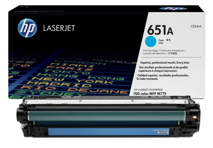 HP 651A Cyan Original Toner CE341A