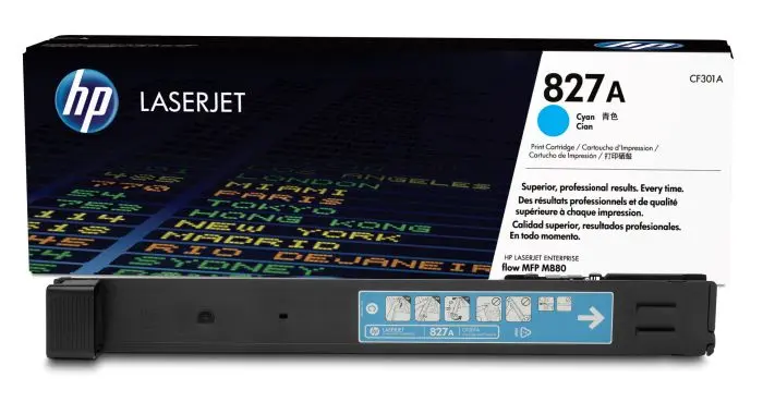 HP 827A Cyan Original Toner CF301A