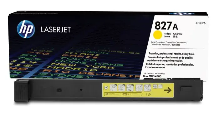 HP 827A Yellow Original Toner CF302A