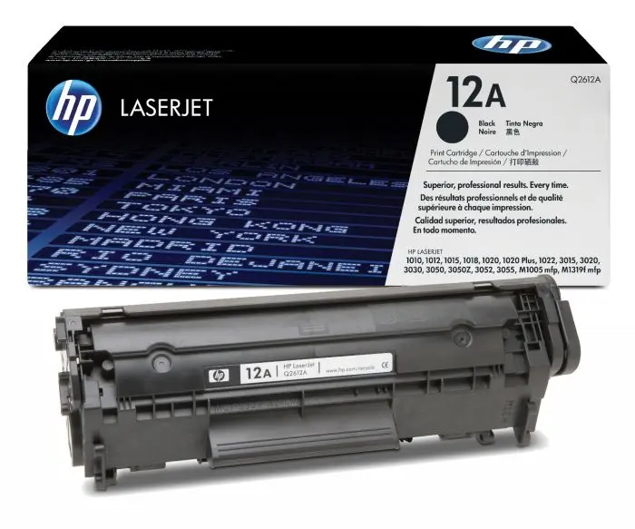 HP 12A Black Original Toner Q2612A  