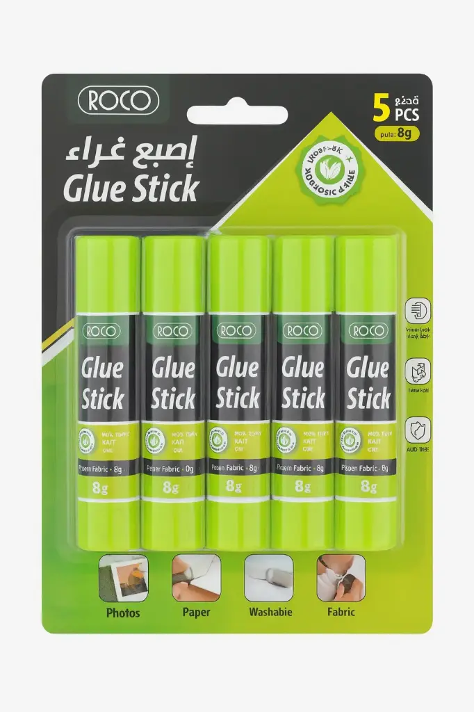 Roco Glue Stick Pack of 5 pcs 8grm 