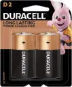 Duracell Battery D - 2 Pcs Pack