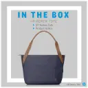 HP Renew 14" Navy Tote Bag – Model 1A217AA