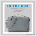 HP Renew 15" Grey Topload Laptop Bag – Model 1A213AA