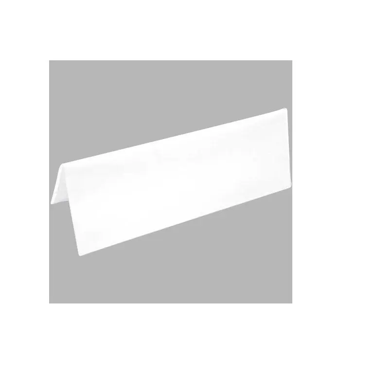 Deflecto Clear Acrylic Name Holder 3.75" × 11" -376377