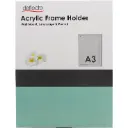 Deflecto Acrylic Frame Wall Sign Holder A3 Size Clear -454991