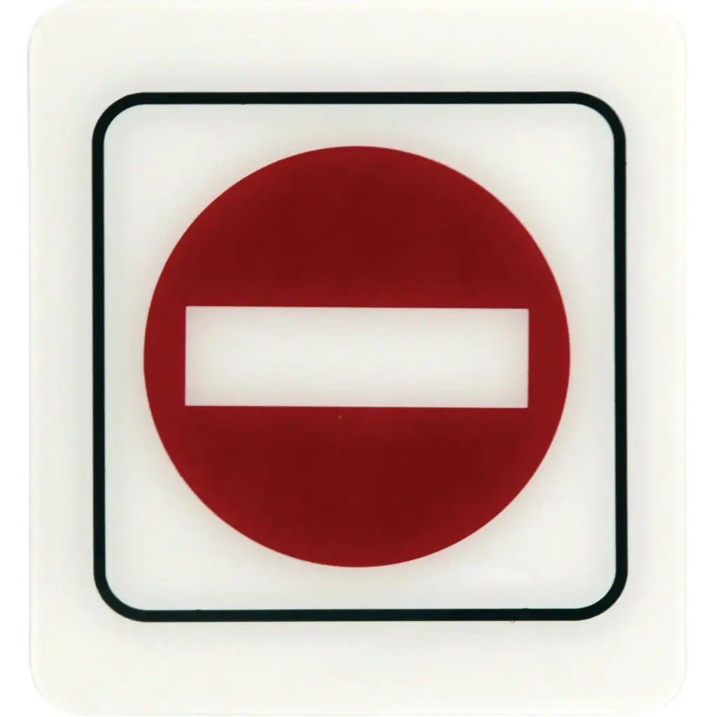 Deflecto Self-Adhesive Do Not Enter Sign -309196