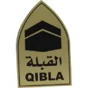 Deflecto Self-Adhesive Qibla Sign Bilingual (Arabic/English) Gold/Black -565309