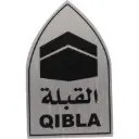 Deflecto Qibla Self-Adhesive Sign Bilingual (Arabic/English) Silver/Black -565310