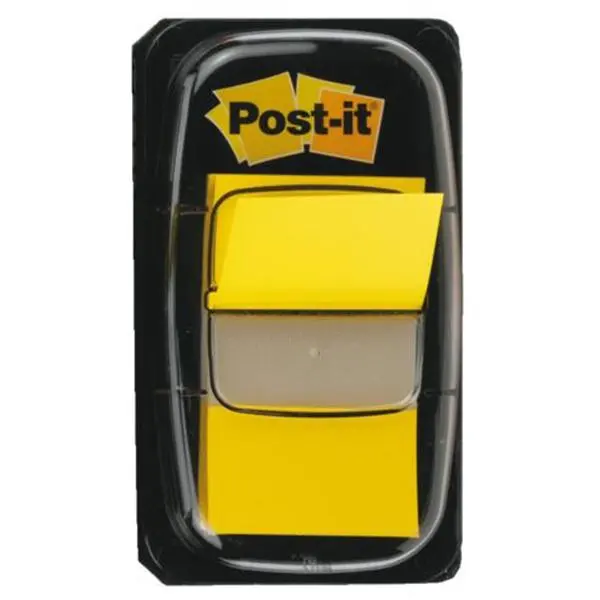 3M Post-it Page Marker Flags Yellow - 6805