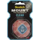 3M Scotch Mount™ Clear 4010 Double-Sided Adhesive Roll – 138070