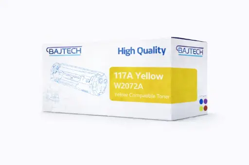 [BT-117 Yellow] Bajtech 117A Yellow Compatible Toner – W2072A