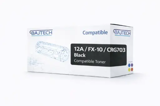 [BT-12A / FX10 / CRG703] Bajtech 12A / FX-10 / CRG703 Black Compatible Toner