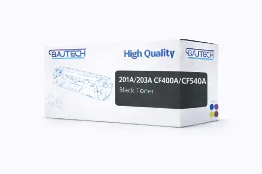 [BT-203A Black] Bajtech 201A / 203A / Canon 045 Black Compatible Toner – CF400A / CF540A