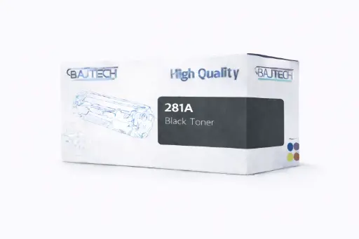 [BT-281] Bajtech 81A Black Compatible Toner – CF281A