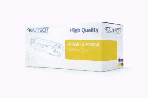 [BT-410Y] Bajtech 410A Yellow Compatible Toner – CF412A