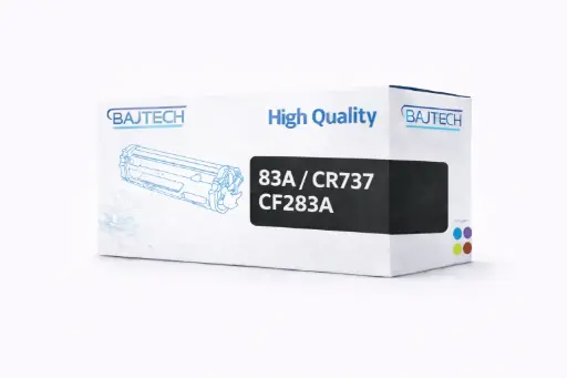 [BT-83A/CR737] حبر باجتك متوافق مع طابعات اتش بي 83A / CR737  أسود