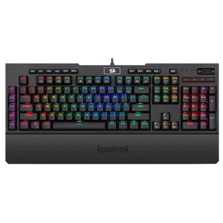 [RDK586RGB] لوحة مفاتيح ألعاب ريد دراجون PRO BRAHMA K586RGB ميكانيكية بإضاءة RGB