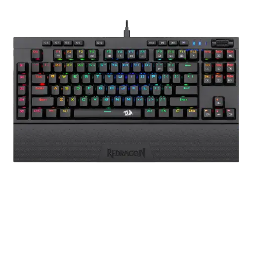 [RDK596RGB] لوحة مفاتيح ألعاب ريد دراجون VISHNU K596RGB ميكانيكية بإضاءة RGB