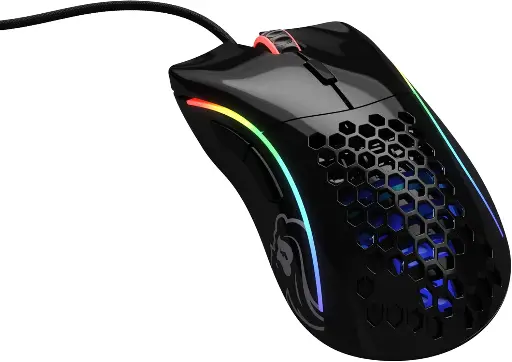 [Glorious Gami Mouse Model D-GB] ماوس ألعاب Glorious Model D – بتصميم لامع (أسود)