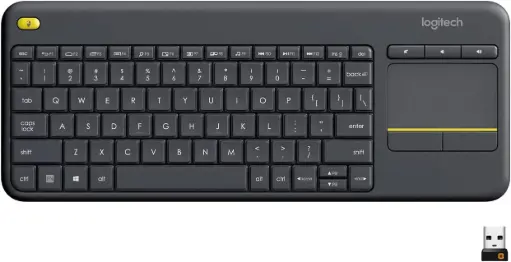 [K400] Logitech K400 Wireless Touch Keyboard & Mouse (Black) – Arabic + English