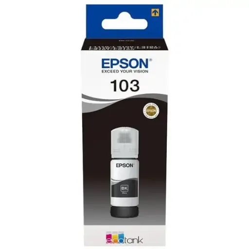 [EP103Black] Epson 103 Black ink Bottle 70ML  
