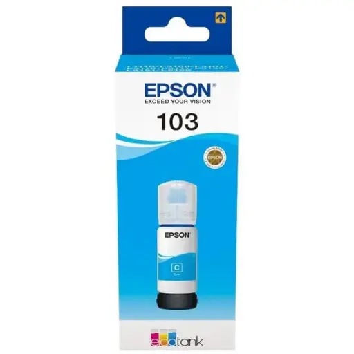 [EP103Cyan] Epson 103 Cyan ink Bottle 70ML  