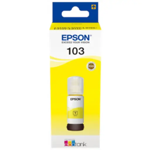 [EP103Yellow] Epson 103 Yellow ink Bottle 70ML  