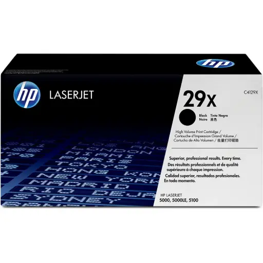 [C4129X] HP C4129X Black Original Toner   حبر  اتش بي ليزر تونر رقم