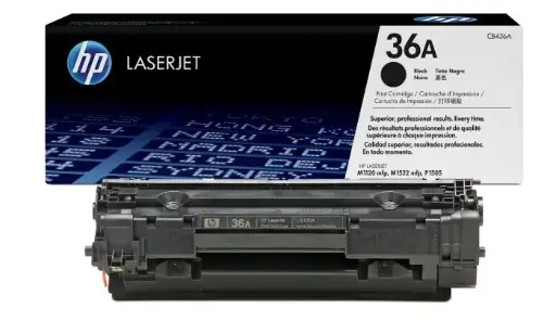 [CB436A] حبر اتش بي ليزر جت 36A أسود أصلي – CB436A